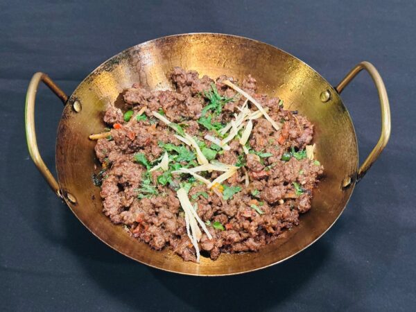 Shinwari Qeema Karahi(Beef) With 1 Naan
